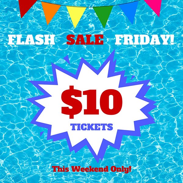 OMACocoKey's tweet image. Limited time offer, get your $10 waterpark passes today! hubs.ly/H03q_l50
