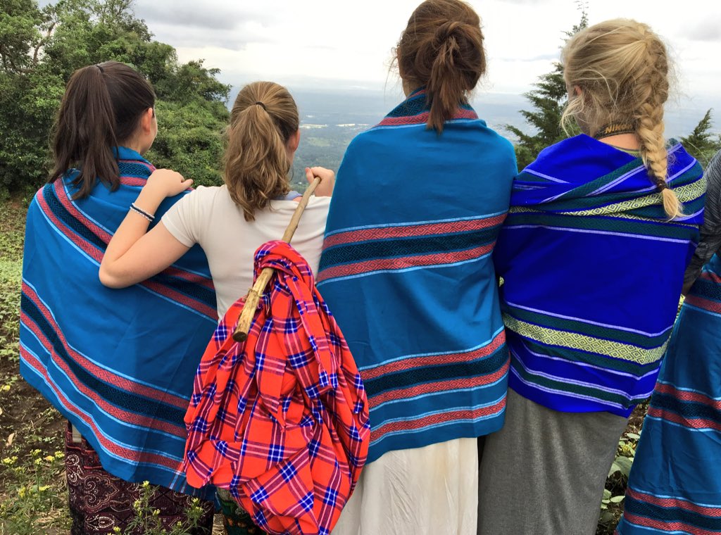 SSPTanzania's tweet photo. We went on a "short walk" through the farmlands along the mountain side. It was BEAUTIFUL and not short at all. https://t.co/FvQ2ebHVHd