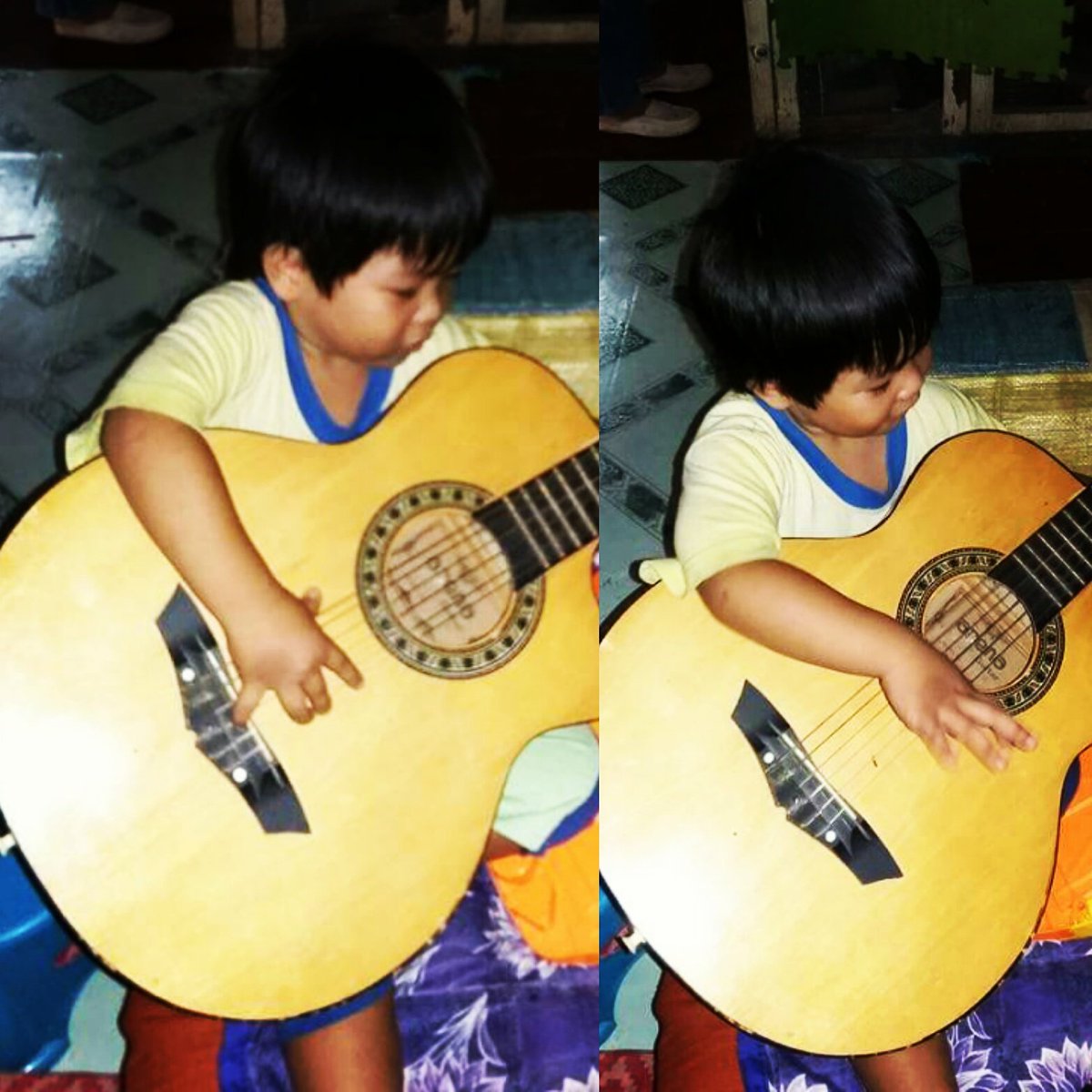 geehmitch's tweet photo. i will sing a song for my mommy... #guitar #guitarman #EllexKulit #MyLilRascal https://t.co/lylsKz4y5P
