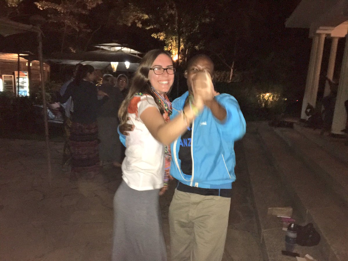 SSPTanzania's tweet photo. We held our final dinner in Tanzania at a local restaurant in Arusha. We had some time for a little dancing, too. https://t.co/bHzP8g9ezq