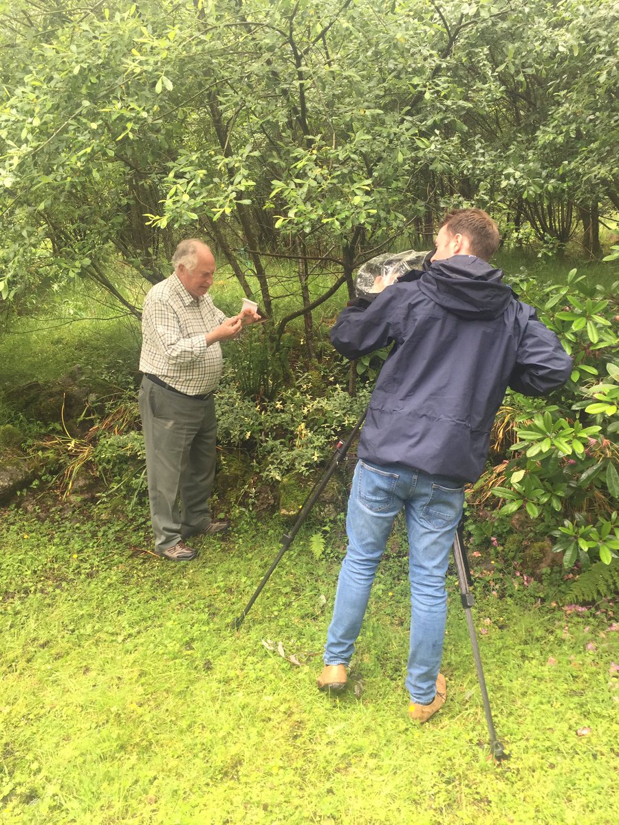 MidgeWatchHQ's tweet photo. We were at Glencoe today doing an interview with STV and Midge Watcher, Bill Kerr. Coming to a screen near you! https://t.co/OU1UTUAyLa