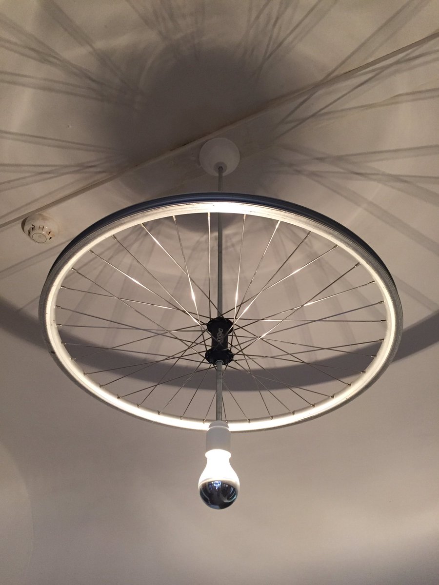 Vanaf nu kun je bieden op deze lamp van de Wielerhub!