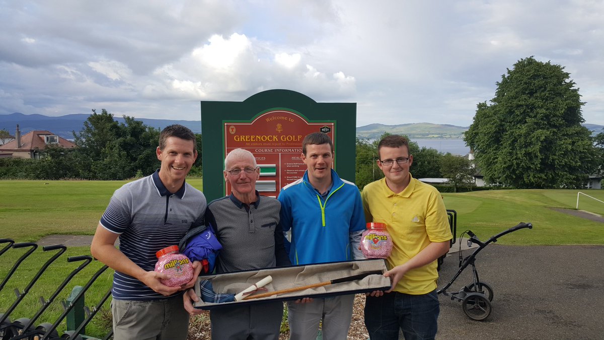 neil_neilly's tweet photo. Thanks to all at @MortonCommunity  for a great day taking the trophy over to rothesay#winners#mortongolfday#millions https://t.co/xwWeWx3X5p