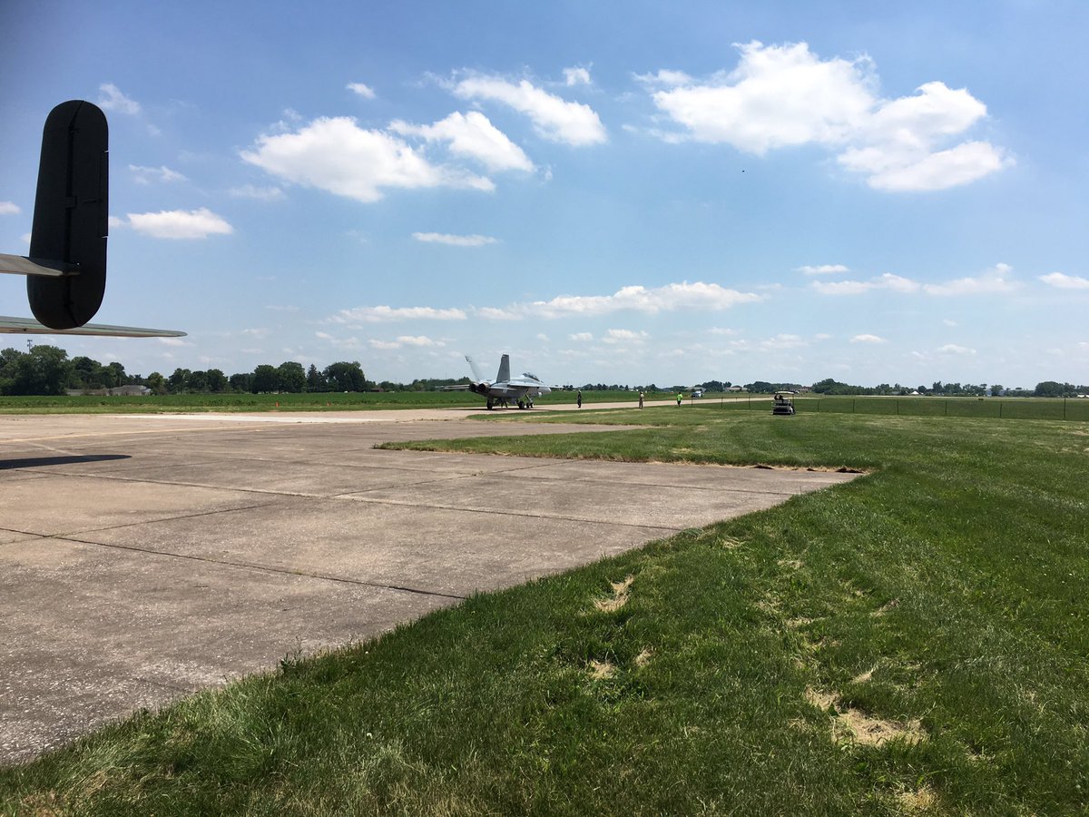 F/A 18 ready to practice at the #qcairshow2016 it's about to get loud QC's!