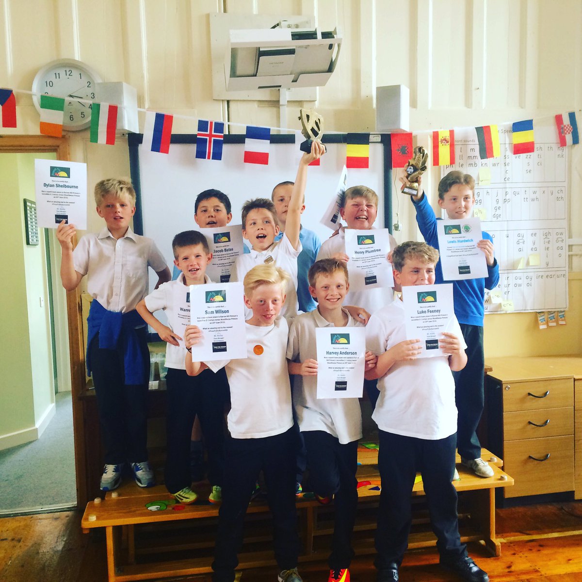 Another great presentation today for everybody's favourite underdogs! #DreamBig <a href="/dcfc_OTR/">Own The Region</a> <a href="/jamsmith14/">Jamie S</a> <a href="/OTRCPSFLeague/">OTR CPS Footy League</a>