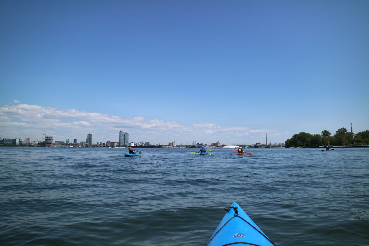 DiscovertheDon's tweet photo. Learning on the lake! #CWSummit2016 participants with a view of the Don Mouth Naturalization project! #donriver https://t.co/bcvqSgIq4L
