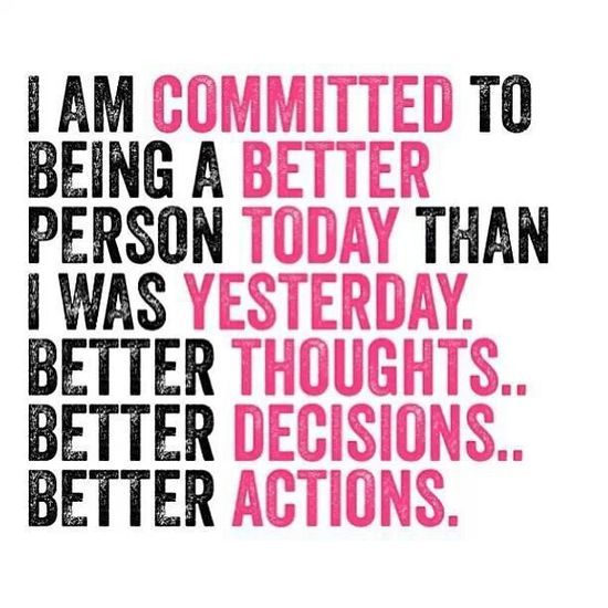 I am committed to being better today than yesterday... #JoyTrain #SuccessTRAIN #Motivation  RT <a href="/LoriMoreno/">#InfluencerMarketing Host</a>