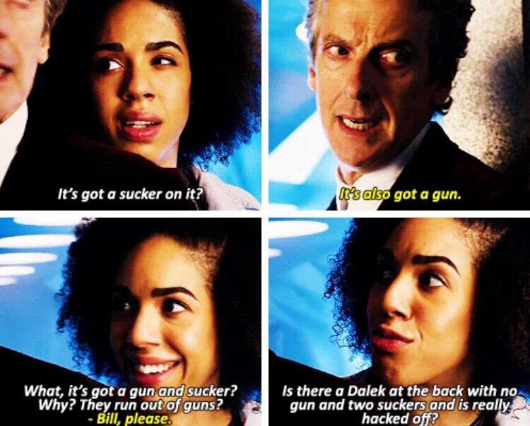 I really want it not too be long before series 10 to air As Pearl as Bill’s