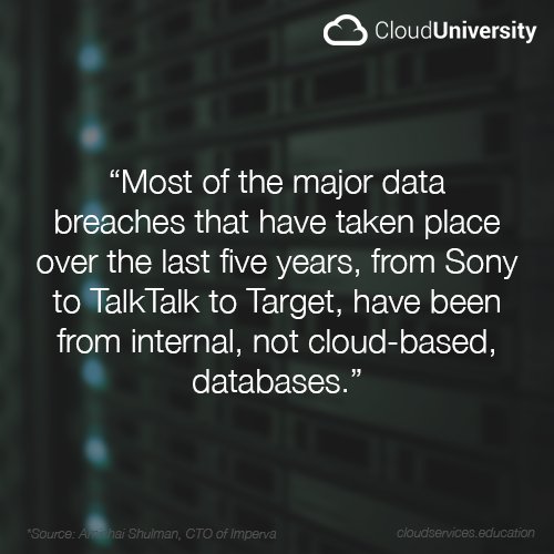 nubelity's tweet photo. This week's #CloudQuote shares how #cloudcomputing isn't the problem - it's often human error! RT @cloud_univ https://t.co/vAH3Pbx5K2