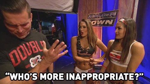 TotalDivas's tweet photo. We are pretty sure this isn’t a question you ask your brother. #TotalDivas https://t.co/3VlmnRyouB