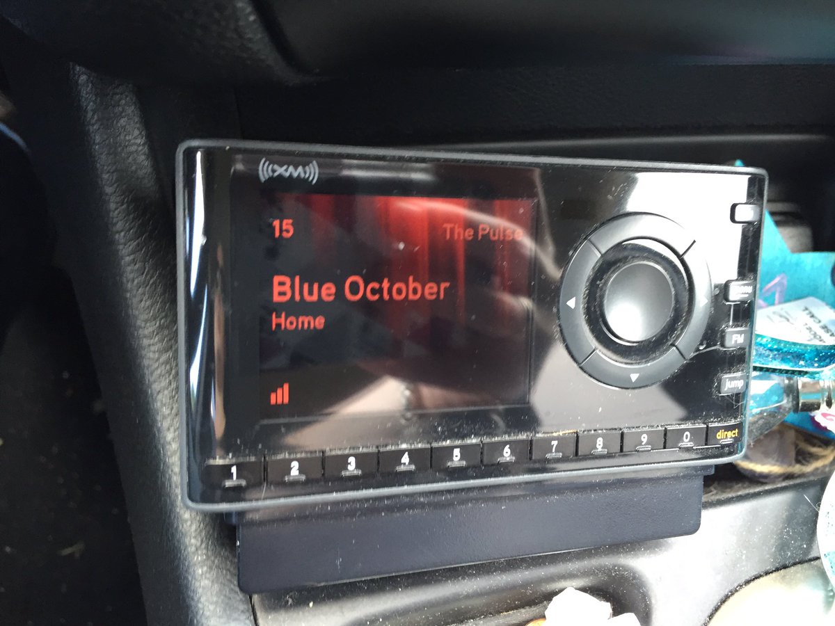 Driving home and hear <a href="/blueoctober/">Blue October</a> on Siriusxm radio