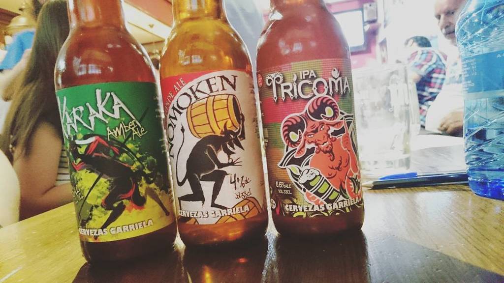 Karaka, Nomoken y Tricoma, cervezacas salmantinas de <a href="/CervezaGarriela/">Cervezas Garriela</a>