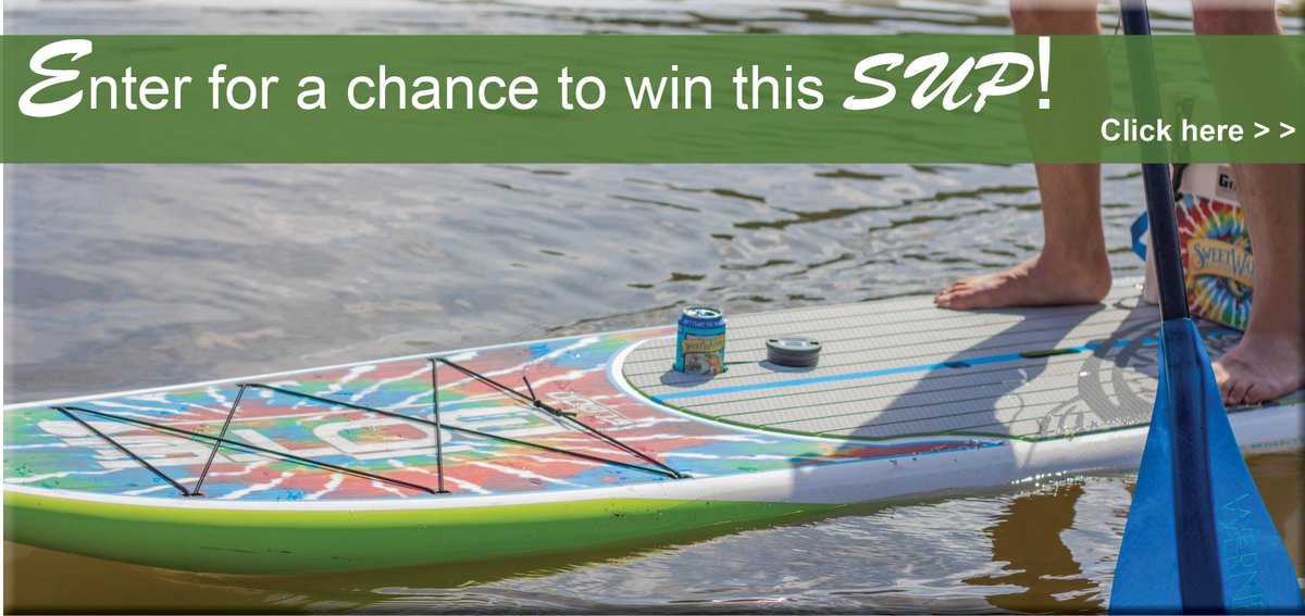 CRKeeper's tweet photo. For $5, u could win this #sup AND #savethehooch https://t.co/9Q1qyHaaqj Thx @sweetwaterbrew @BOTEboards! #paddlesup https://t.co/vjCgsxauh8
