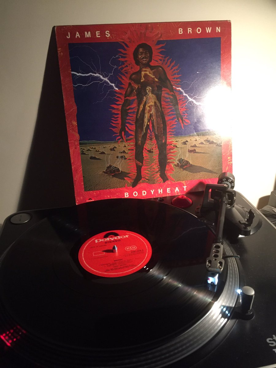 Wolfster45's tweet photo. #NowPlaying Brother James Brown Bodyheat @wrighty65 @FunkDingle @Nigesoul @tansleyboy @CardGary #backup #funkpower https://t.co/Rk8kGYCzt3