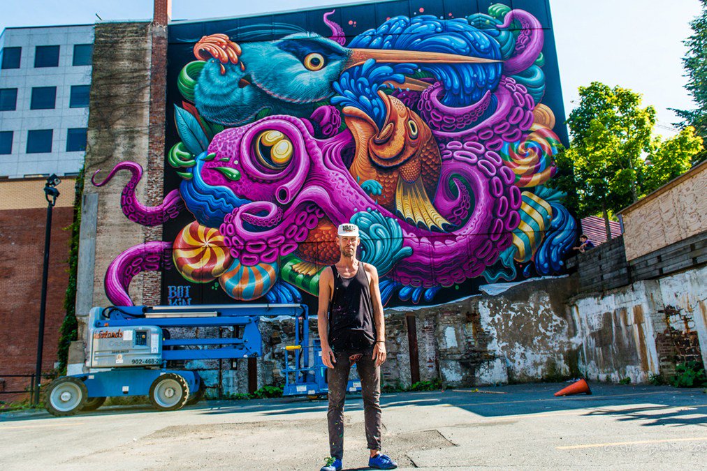 ElchaldeLizz's tweet photo. Presentamos parte del #FestivalAnualMurales en la #BelleMontreal.
Por Canada:#JasonBotkin,#Hsix,#FiveEight
@Montreal https://t.co/lCXbekrqeW