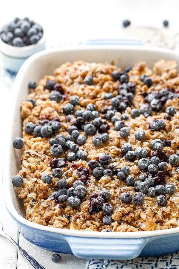 Prepare this TONIGHT! - Overnight Blueberry Cream Cheese French Toast Bake buff.ly/28JSvrl