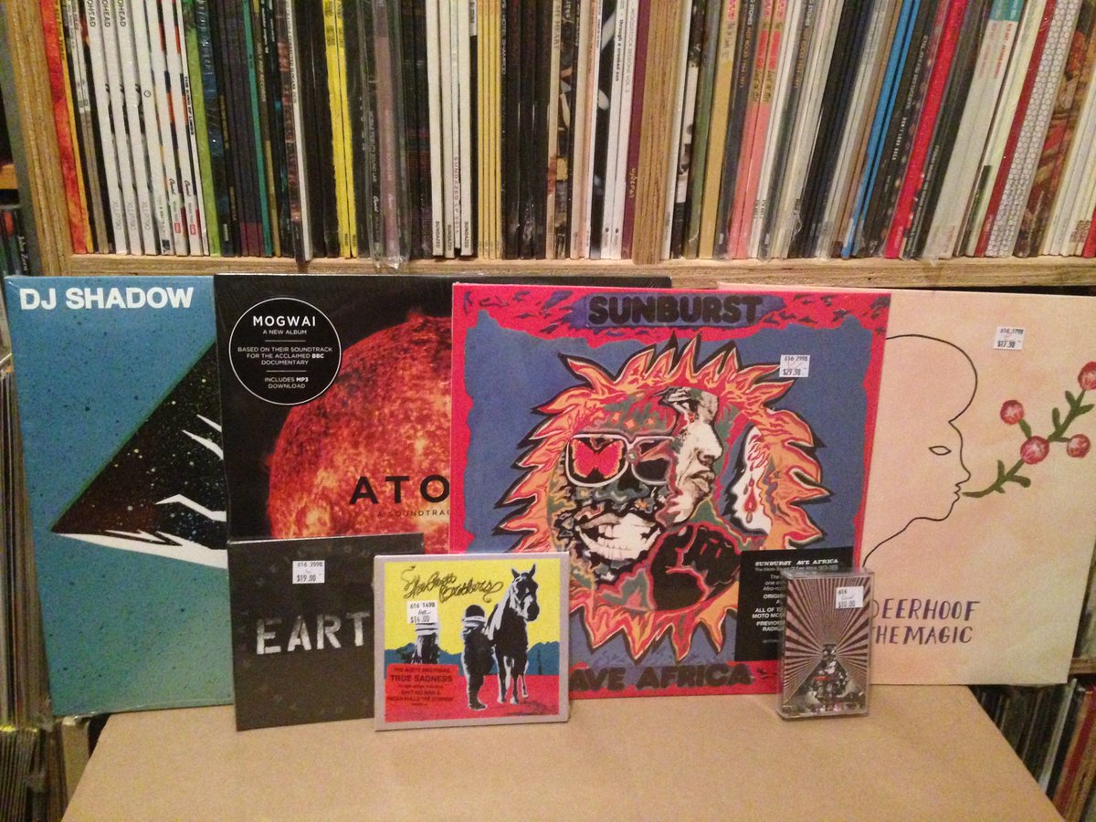 DecaturCD's tweet image. New releases this week include DJ Shadow, Mogwai, Avett Bros, local goodness + plenty more! bit.ly/28Wq0Kp