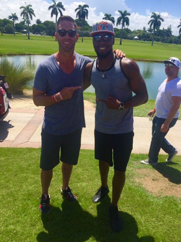 Kliff Kingsbury (@kliffkingsbury) on Twitter photo Even though CCU won, it was great catching up with one of their own and the best CB in the NFL, <a href="/J_No24/">*Joshua R. Norman</a>. #WreckEm Even though CCU won, it was great catching up with one of their own and the best CB in the NFL, <a href="/J_No24/">*Joshua R. Norman</a>. #WreckEm