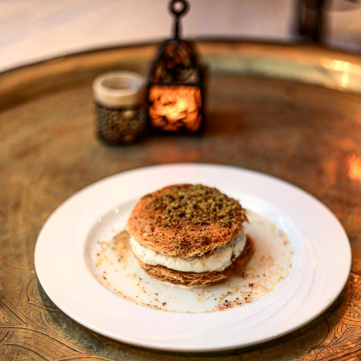 Eventrep's tweet image. It's konafa time at Wahawi #Ramadan Lounge!