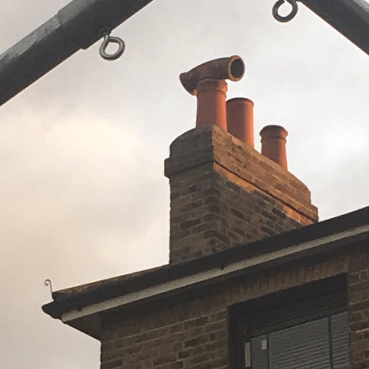 CamelRoberts's tweet image. Just seen a chimney on a pub that looks like Admiral Ackbar. #notpissed #starwarschimney