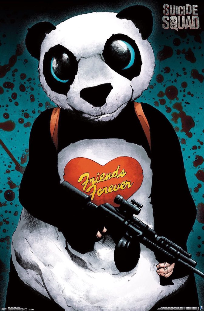 Los pósters de #SuicideSquad han multiplicado mi emoción por mil.