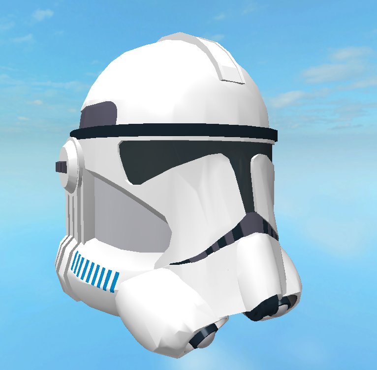 Belhavon On Twitter Clone Trooper Phase 2 Helmet Roblox Robloxdev - roblox cloning into a part