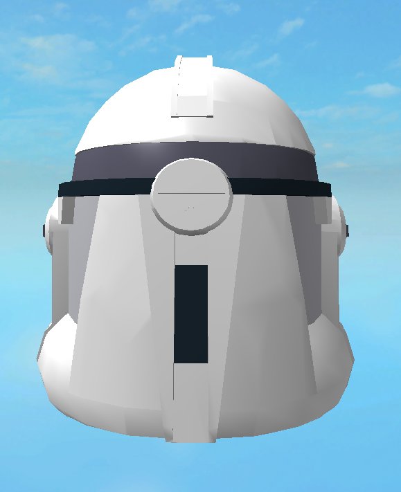 Belhavon On Twitter Clone Trooper Phase 2 Helmet Roblox Robloxdev - clone wars 2 codes roblox