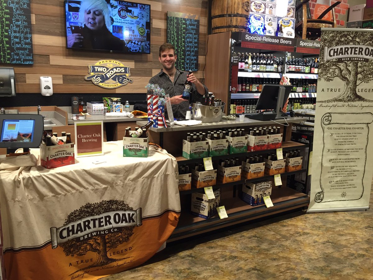 <a href="/totalwine/">Total Wine & More</a> newest store in <a href="/westhartford/">West Hartford</a>. We're pouring all styles plus Courageous Strong Ale #ctbeer