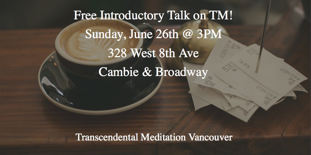 VancouverTM's tweet photo. It's simple and effective. Come by and learn more about finding your bliss. https://t.co/zanx9J88Vs