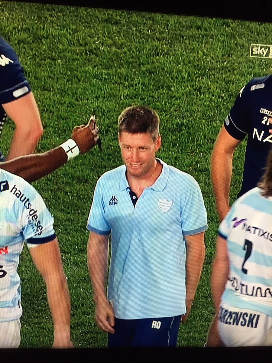 DD2705's tweet photo. A happy Cork Man Ronan O Gara. #inrogwetrust well done #ROG https://t.co/OtJWG3yTEK