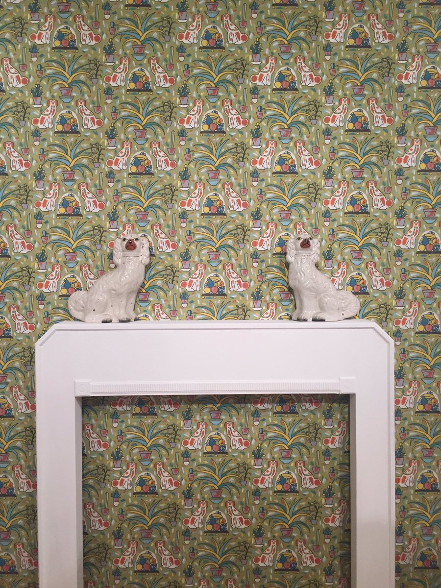 The @SheilaBownas exhibition @RugbyGallery is a must see for pattern lovers. On until Sept 3.