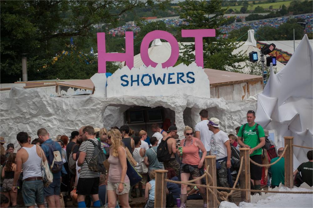 Bit whiffy? Come and wash it off at the <a href="/GreenpeaceUK/">Greenpeace UK</a> field with a free #EcoShower powered by our OkoFEN Pellematic