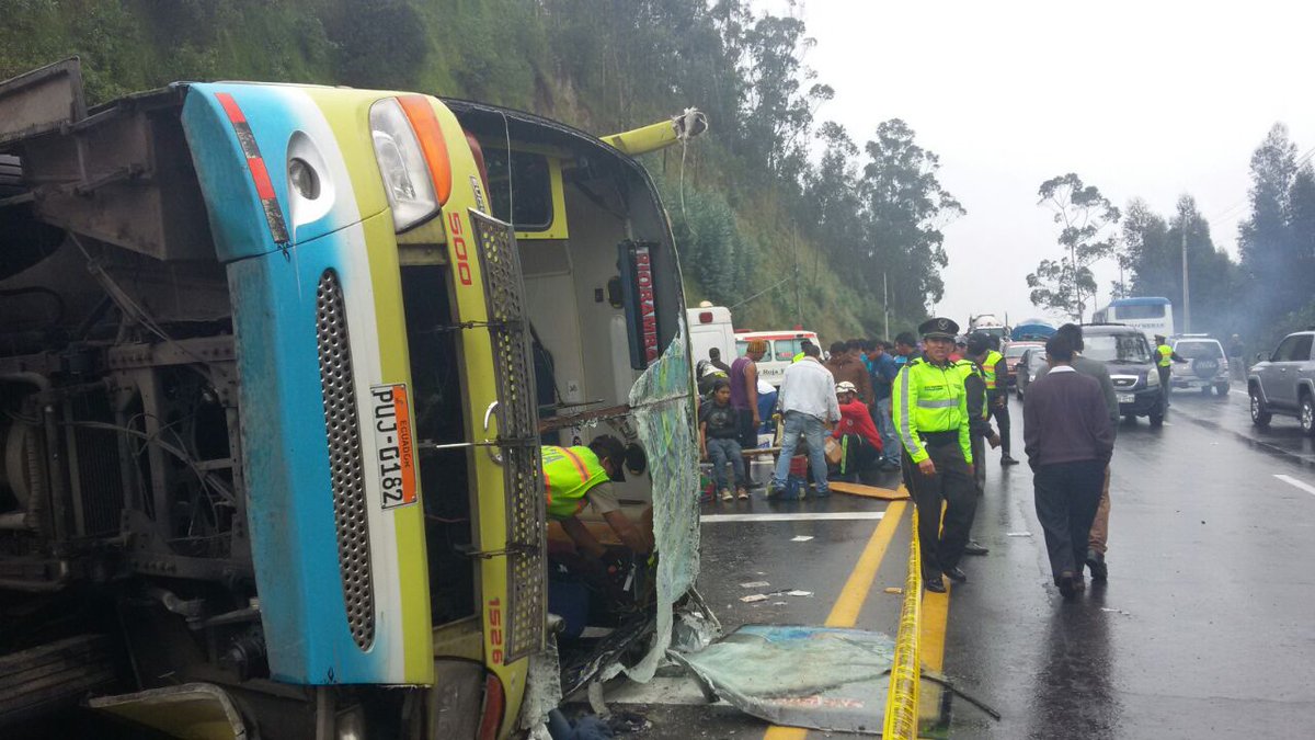 Policia Ecuador Ar Twitter Tome Rutas Alternas Accidente De