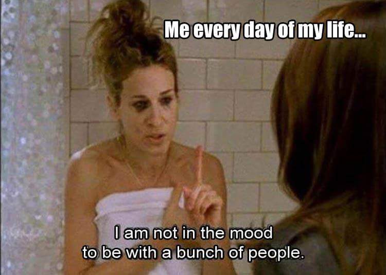 Mrsdiddles's tweet image. Yep sums it up really. #IntrovertLife