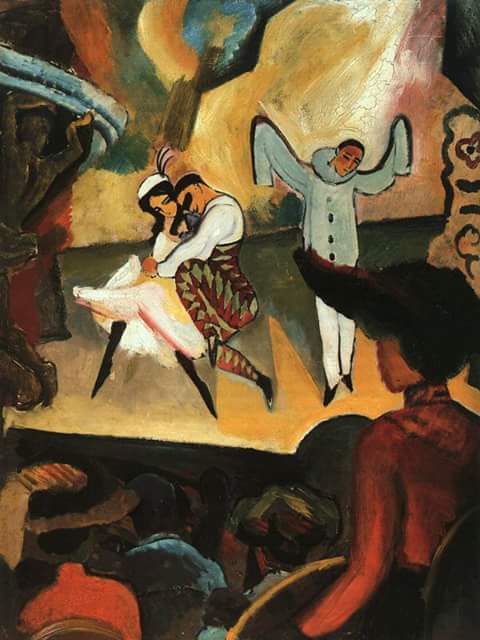 APriviter's tweet photo. August Macke
Balletto Russo 
#DonneStillLife #DonneInArte 
@alecoscino @DavLucia @RobertoGranai @erminiopasquat1 https://t.co/QusXuA2VdD