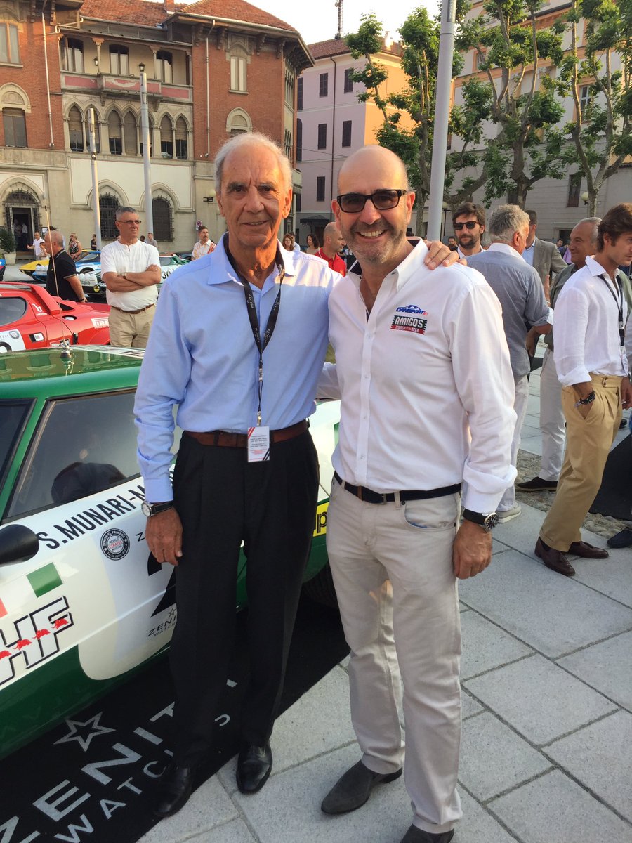 StevenJGPerez's tweet photo. World Stratos Meeting With Sandro Munari the Legend who got me into the Stratos! https://t.co/k7LJxWVVX8