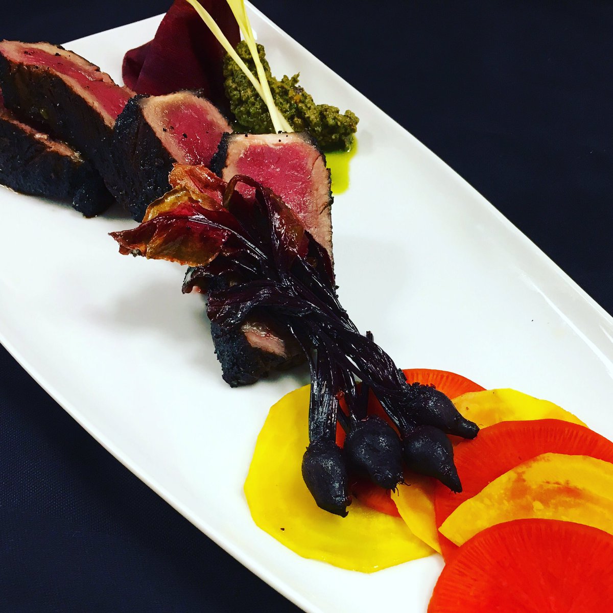 Friday #treatyourself to a date night with this tummy steak