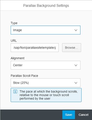 SAPCommunity's tweet image. Customizing a Parallax Page in SAP HANA Cloud Portal: spr.ly/6014BQKv4