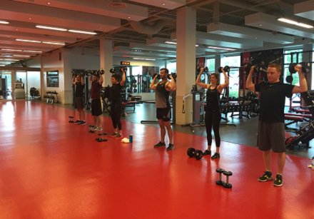 WinSportCanada's tweet photo. Members getting sweaty before the weekend at circuit class #performancetrainingcentre #wheresthebeach #fitnessfriday https://t.co/nwPRSMOj4S