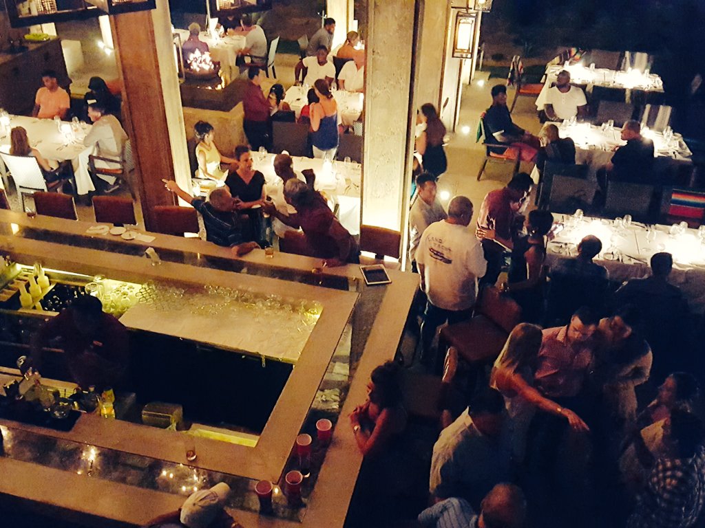 #NFL is in the house <a href="/QuiviraSteak/">Quivira Steak House</a>