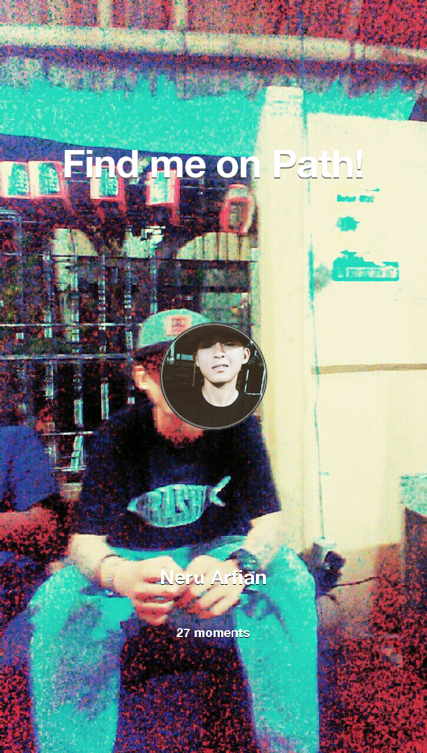 Find me on #Path now! Go to path.com/profile/3Blkzw