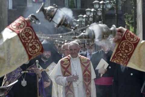 elespectador's tweet photo. Papa Francisco insiste en denunciar el genocidio armenio.
https://t.co/k2c1XAshRm https://t.co/Wloyv6EVMD