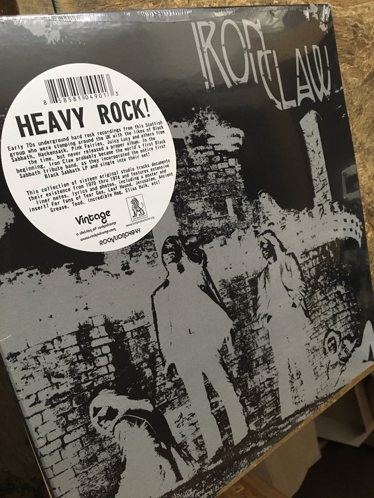 RecordGrouch's tweet photo. New-In: rstk of these Scottish heads, who def said nay to #Brexit #ironclaw #gonnabefree #sabotage #allsongtitles https://t.co/ZSb2tlfJoo