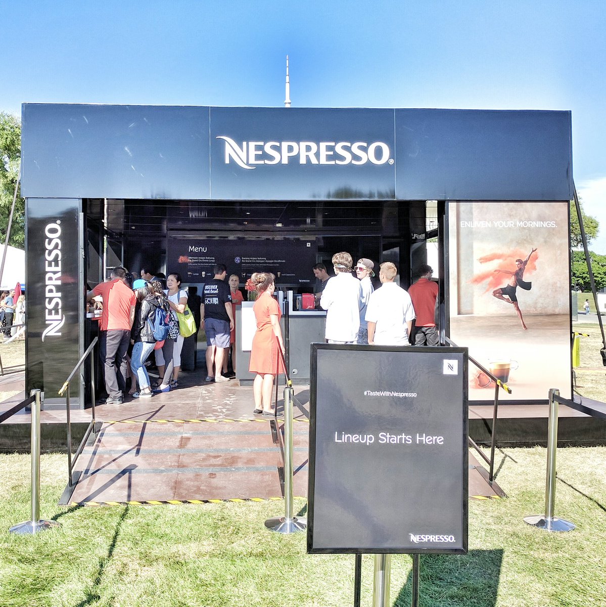 Nespresso Bar at Taste of Toronto
