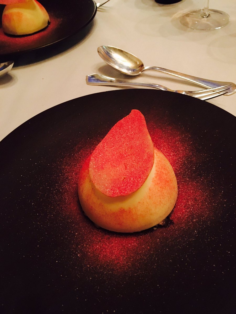 Absolutely stunning meal, staff were fabulous. Pear dessert was a total winner <a href="/Midsummerchef/">midsummerchef</a> <a href="/cedricbosi/">Cedric Bosi</a>