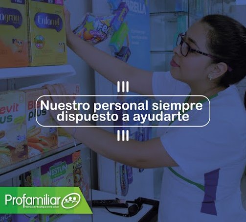 Profamiliar's tweet photo. En @Profamiliar nuestro personal siempre está dispuesto a ayudarte
¡Te esperamos! #VivesMásDisfrutasMás @CanalSalud https://t.co/doCkicBV2p