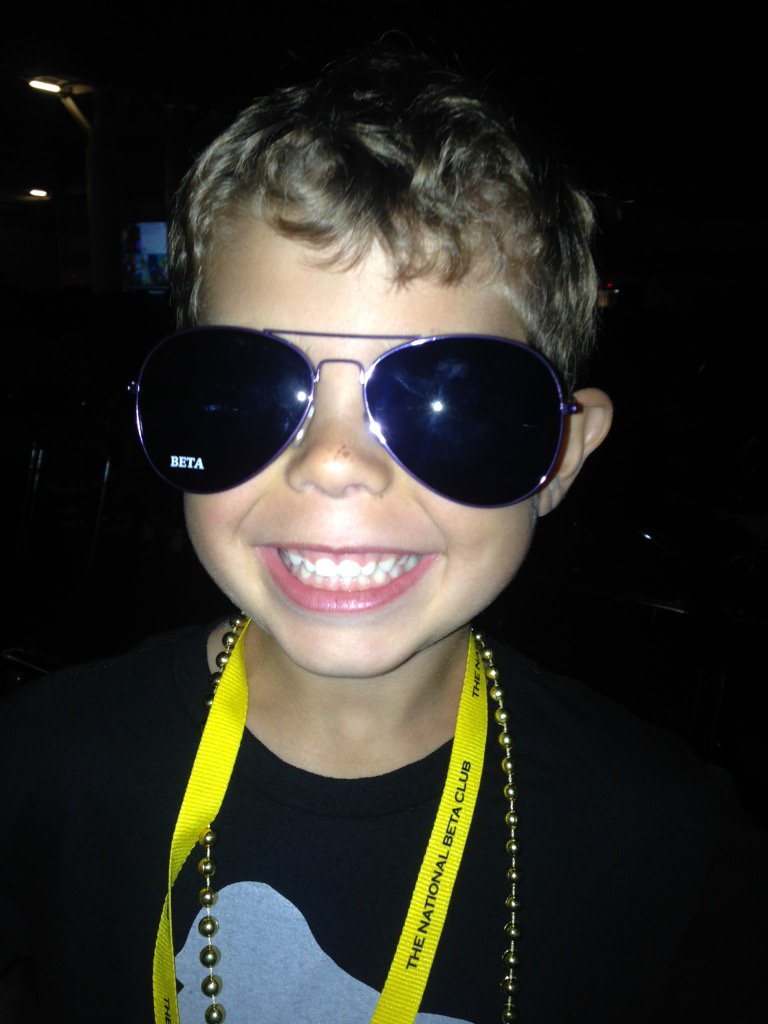 KYJBrown's tweet photo. @betaclub A future Beta loving National Beta Convention in his Beta Shop gear! #betacon16. https://t.co/GYsMstnCer