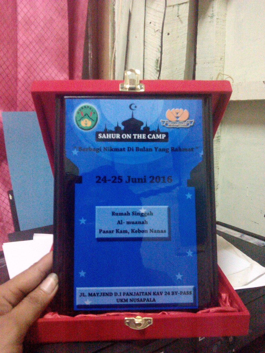 Terima kasih atas Cinderamata nya kakak2 <a href="/NusapalaIbn/">Nusapala IBN</a> #nusapalaibn