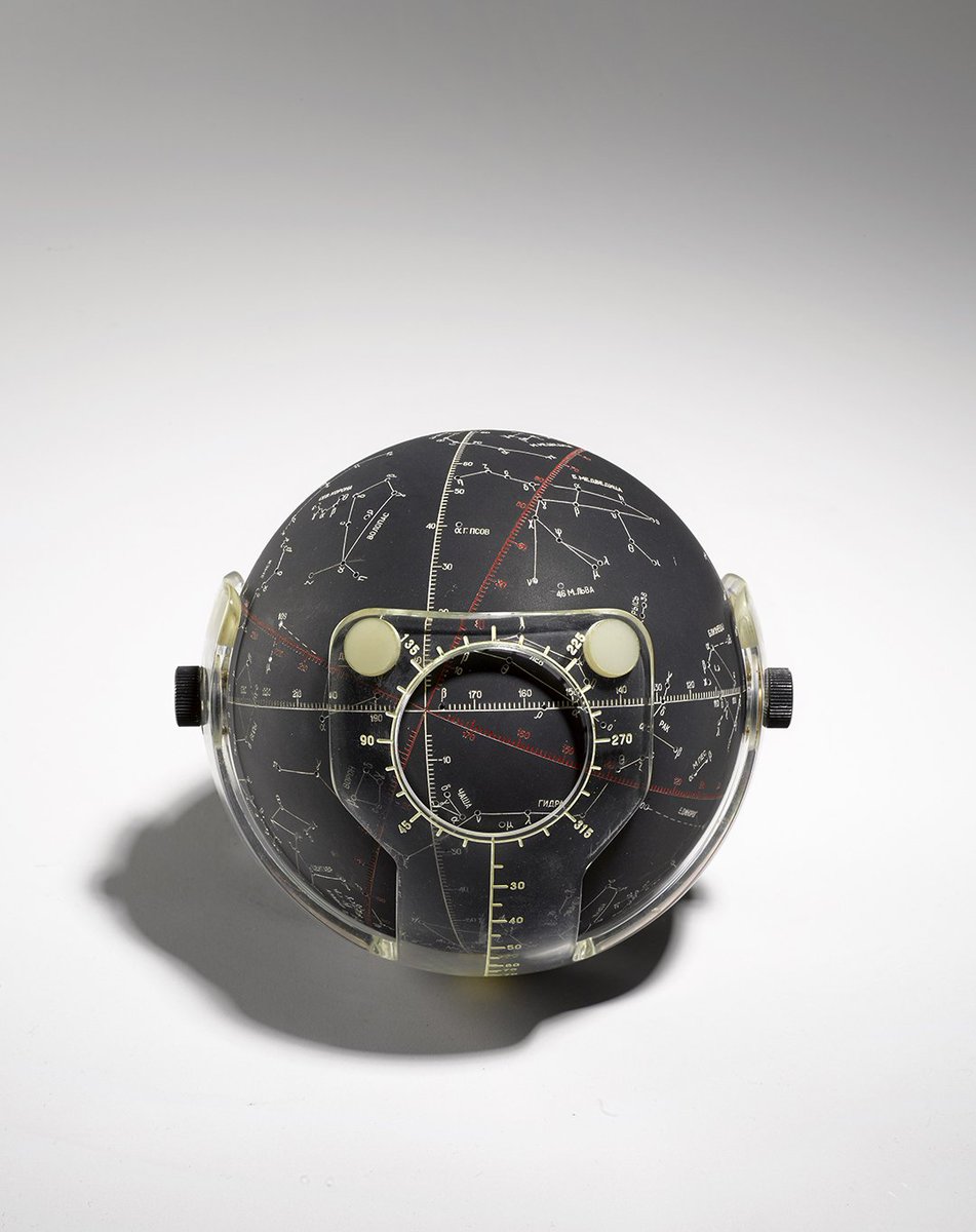 bonhams1793's tweet image. Flown Navigational #CelestialGlobe, used on #Soyuz 18. #Space History, July 20, now online: bonhams.com/auctions/23378…
