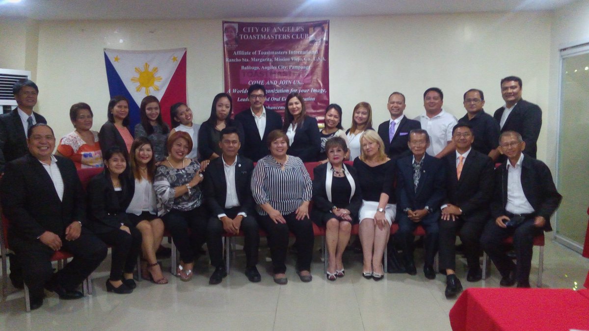Royverine's tweet photo. Excited for tonight!

Charter presentation night of City of Angeles Toastmasters Club today!

#Toastmasters #CATMC https://t.co/5pPZ226Yph